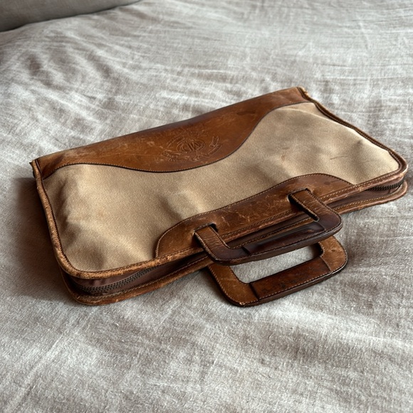 GHURKA The Attache No 24 Marley Hodgson Vintage Satchel - Picture 6 of 10